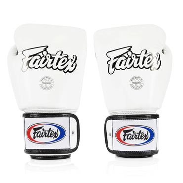 Fairtex BGV1 White Muay Thai Boxing Gloves
