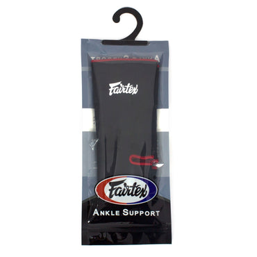 AS1 Fairtex Ankle Supports Black-Red - Freesize
