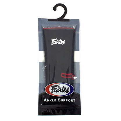 Fairtex AS1 Ankle Supports Black-Red