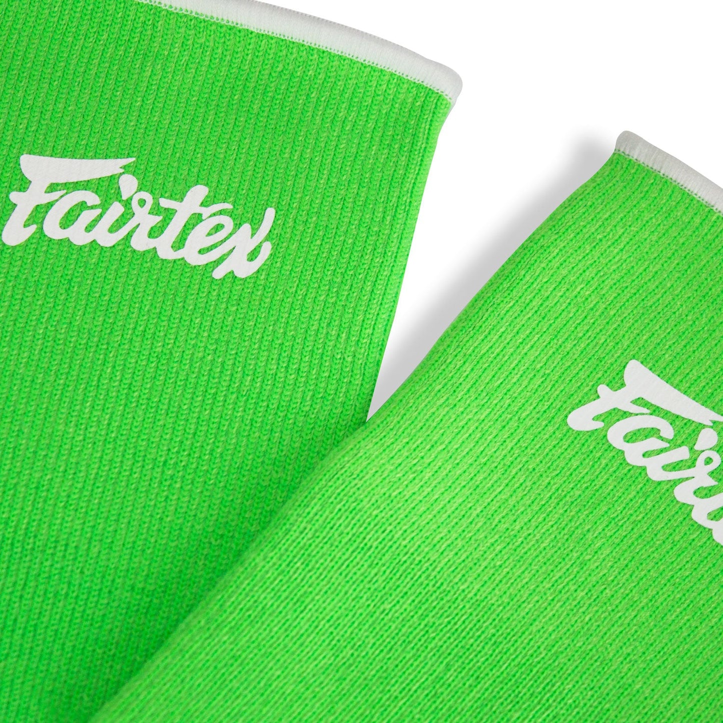 Fairtex AS1 Ankle Supports - Green-White - Freesize