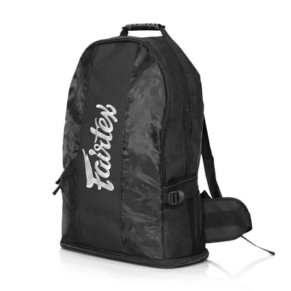 Fairtex BAG4 Rucksack Gym Bag Black-Silver Camo