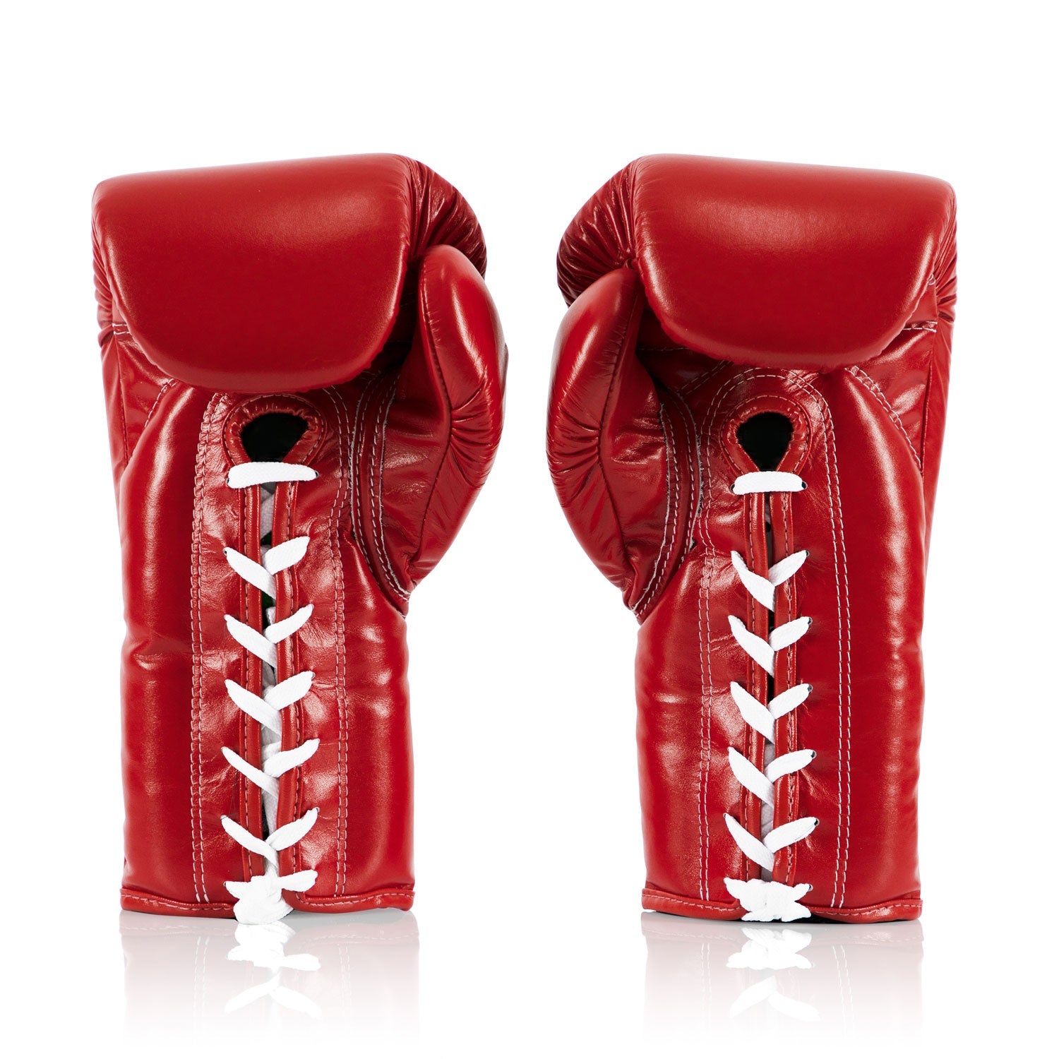 Fairtex BGL6 Lace-up Competition Boxing Gloves - Red – FYT Shop