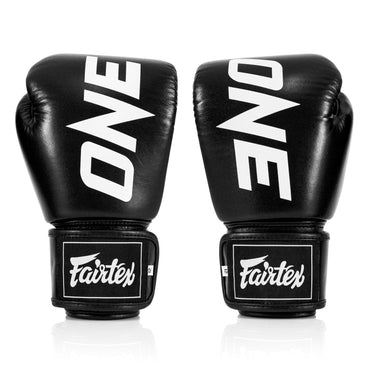 BGV Fairtex X ONE Championship Boxing Gloves Black