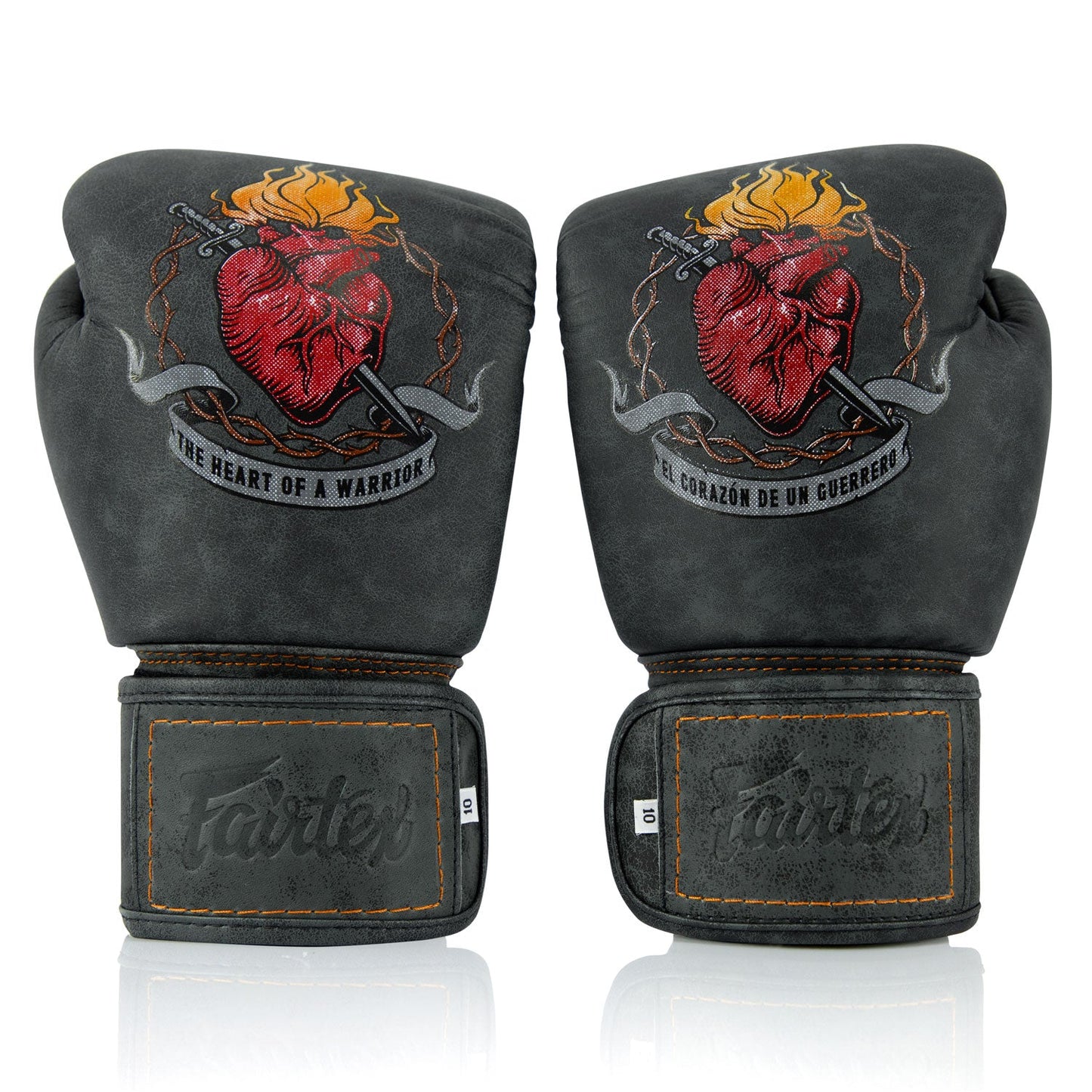 Fairtex X Tom Atencio Heart of The Warrior Boxing Gloves