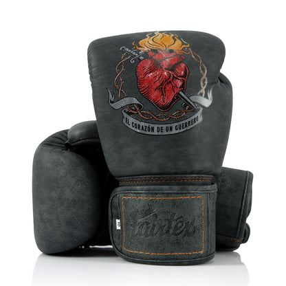 Fairtex X Tom Atencio Heart of The Warrior Boxing Gloves