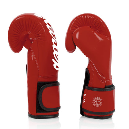 Fairtex BGV14 Microfibre Boxing Gloves - Red