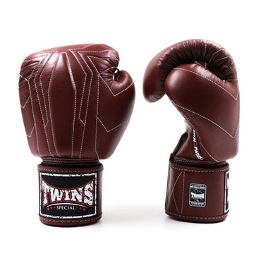 Twins Special BGVL14 Boxing Gloves - Dark Brown