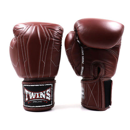 BGVL14 Twins Boxing Gloves Dark Brown