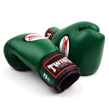 Twins Special BGVL4 Boxing Gloves - Dark Green