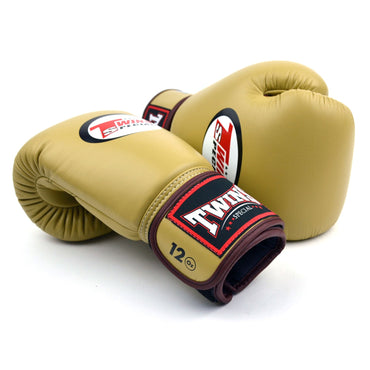 Twins Special BGVL4 Boxing Gloves - Latte