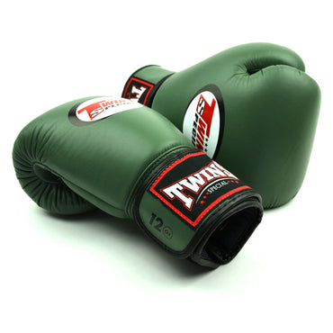 BGVL4 Twins Boxing Gloves Olive