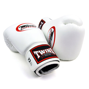 BGVL4 Twins Boxing Gloves White