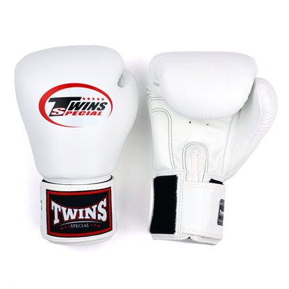 BGVL4 Twins Boxing Gloves White