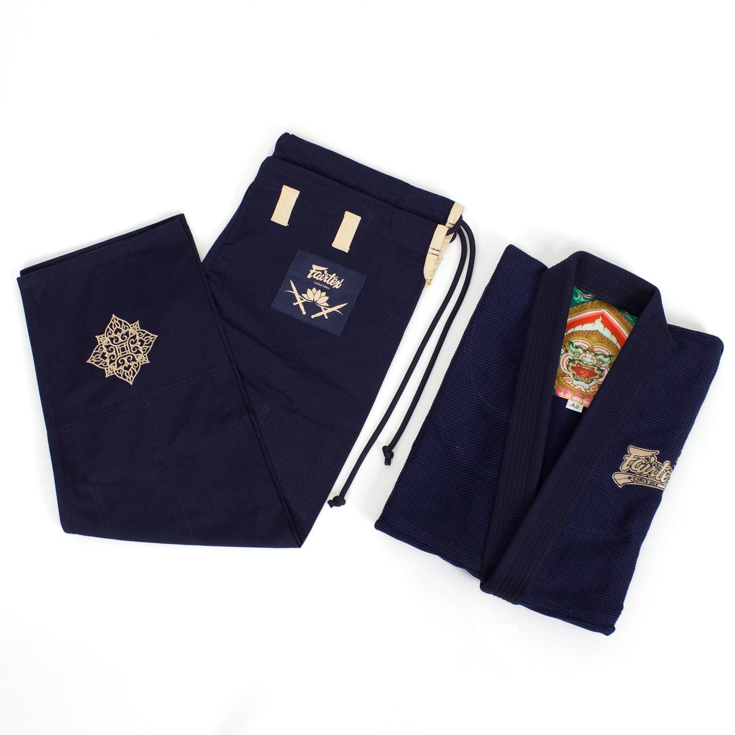 Fairtex BJJ2 Matchanu Premium BJJ Gi - Navy