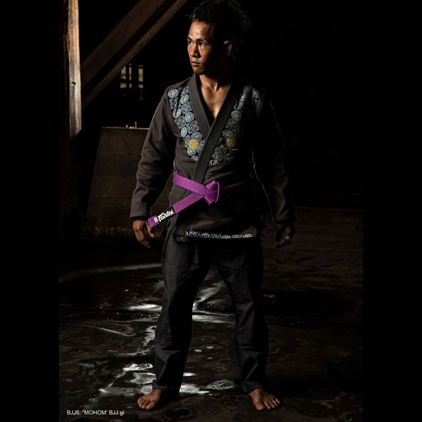 Fairtex BJJ6 Mohom Premium BJJ Gi - Grey