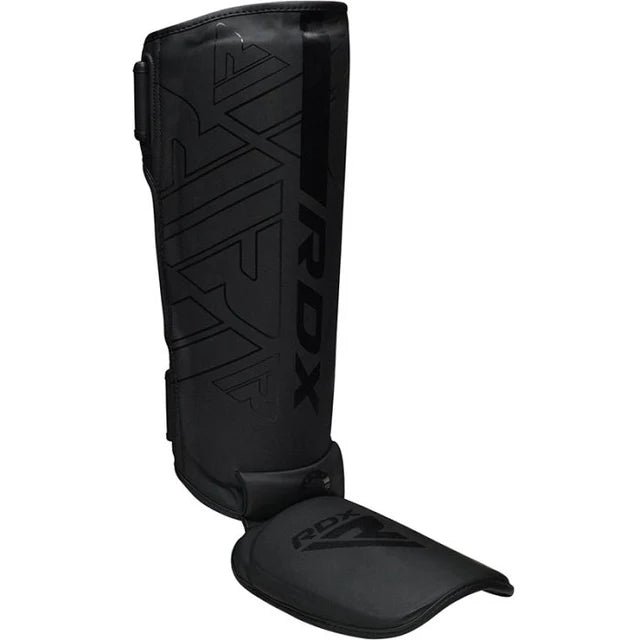RDX F6 KARA MMA Shin Instep Guards Black Matte