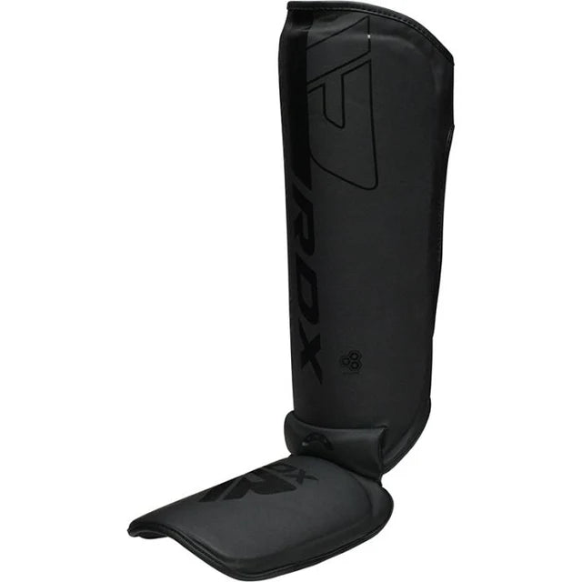 RDX F6 KARA MMA Shin Instep Guards Black Matte