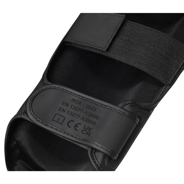 RDX F6 KARA MMA Shin Instep Guards Black Matte