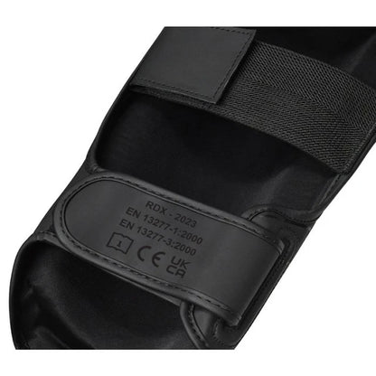 RDX F6 KARA MMA Shin Instep Guards Black Matte