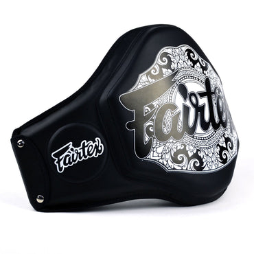 Fairtex BPV3 Microfiber Belly Pad - Black-Black