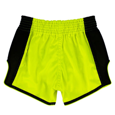 Fairtex BS1706 Slim Fit Muaythai Shorts - Lime Green