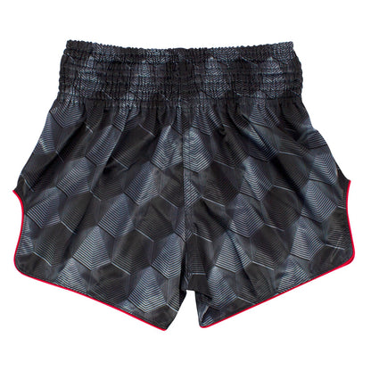 Fairtex BS1901 Muaythai Shorts - Black Stealth