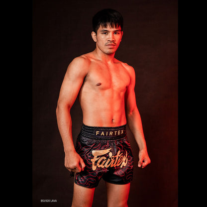 Fairtex BS1920 Muaythai Shorts - Lava