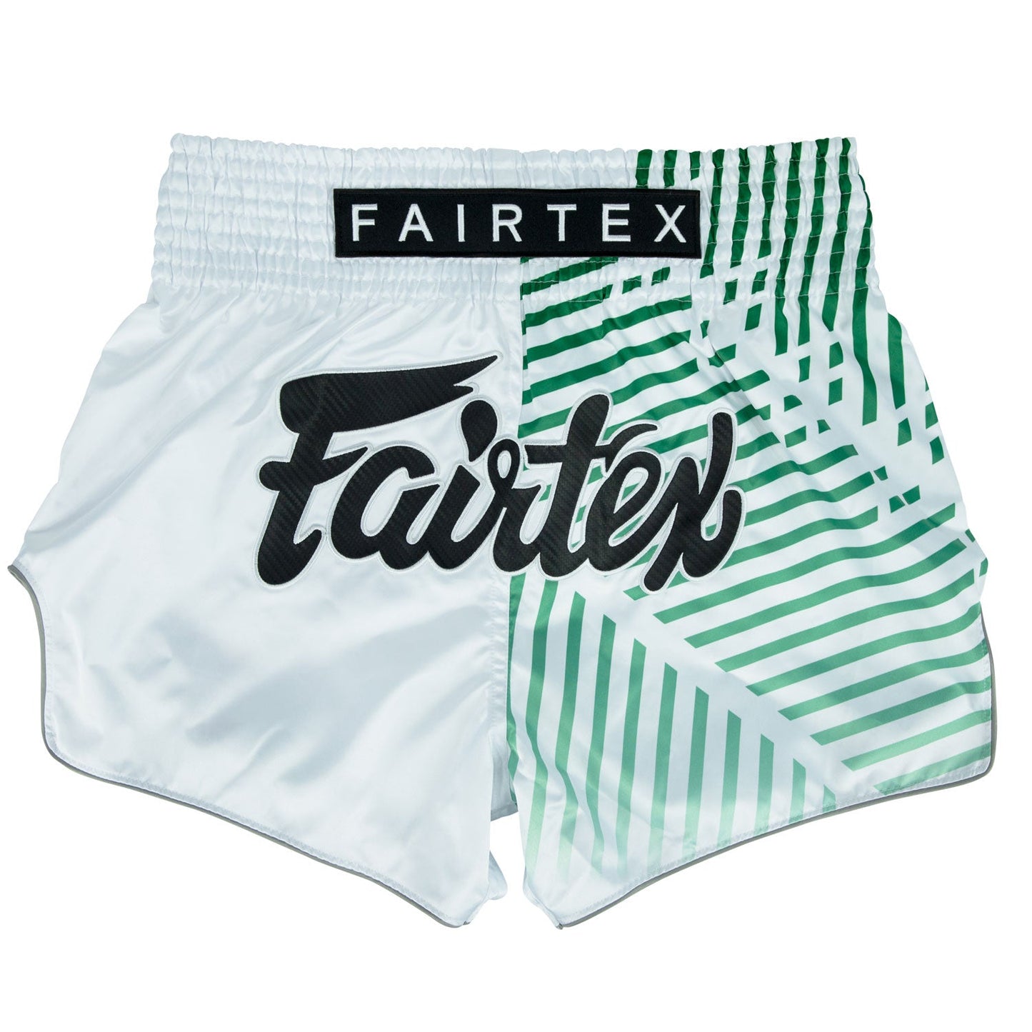 Fairtex BS1923 Muaythai Shorts - White Racer