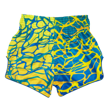 Fairtex BS1927 Muaythai Shorts - Green Magma