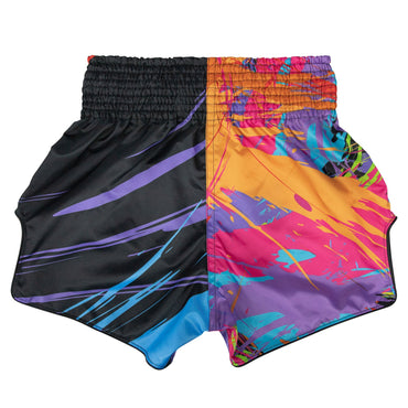 Fairtex BS1934 Muaythai Shorts - World Music Black