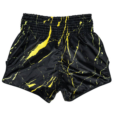 Fairtex BS1947 Muaythai Shorts - Black Marble