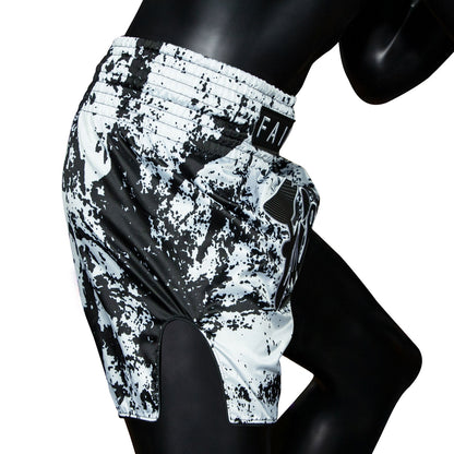 BS1948 Fairtex Grunge White Muaythai Shorts