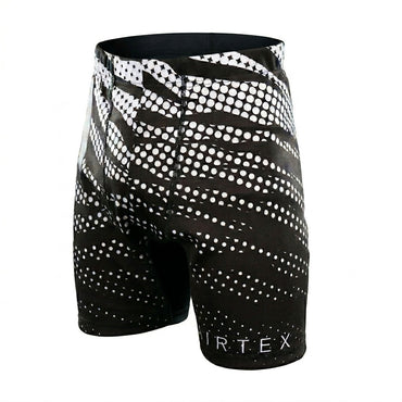Fairtex CP10 Mens Vale Tudo Shorts - Black-White