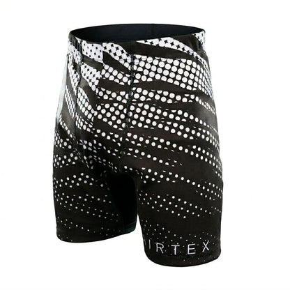 Fairtex CP10 Mens Vale Tudo Shorts - Black-White