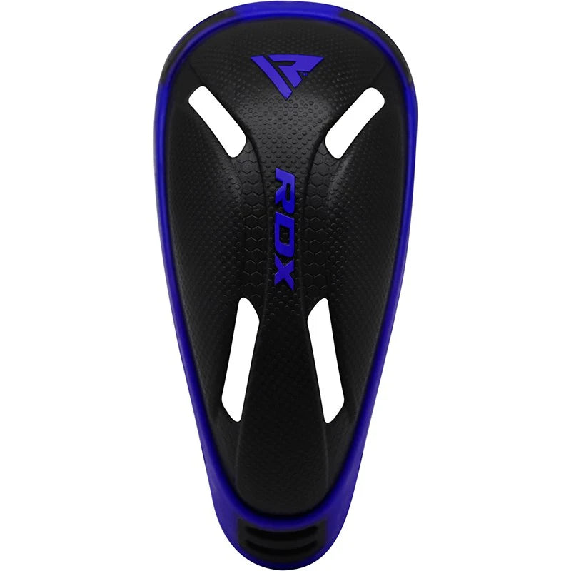 RDX Polygel Blue/Black Groin Protector