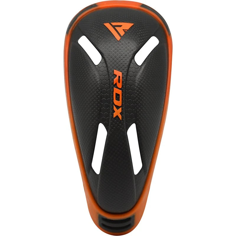 RDX Polygel Grey/Orange Groin Protector