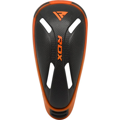 RDX Polygel Grey/Orange Groin Protector