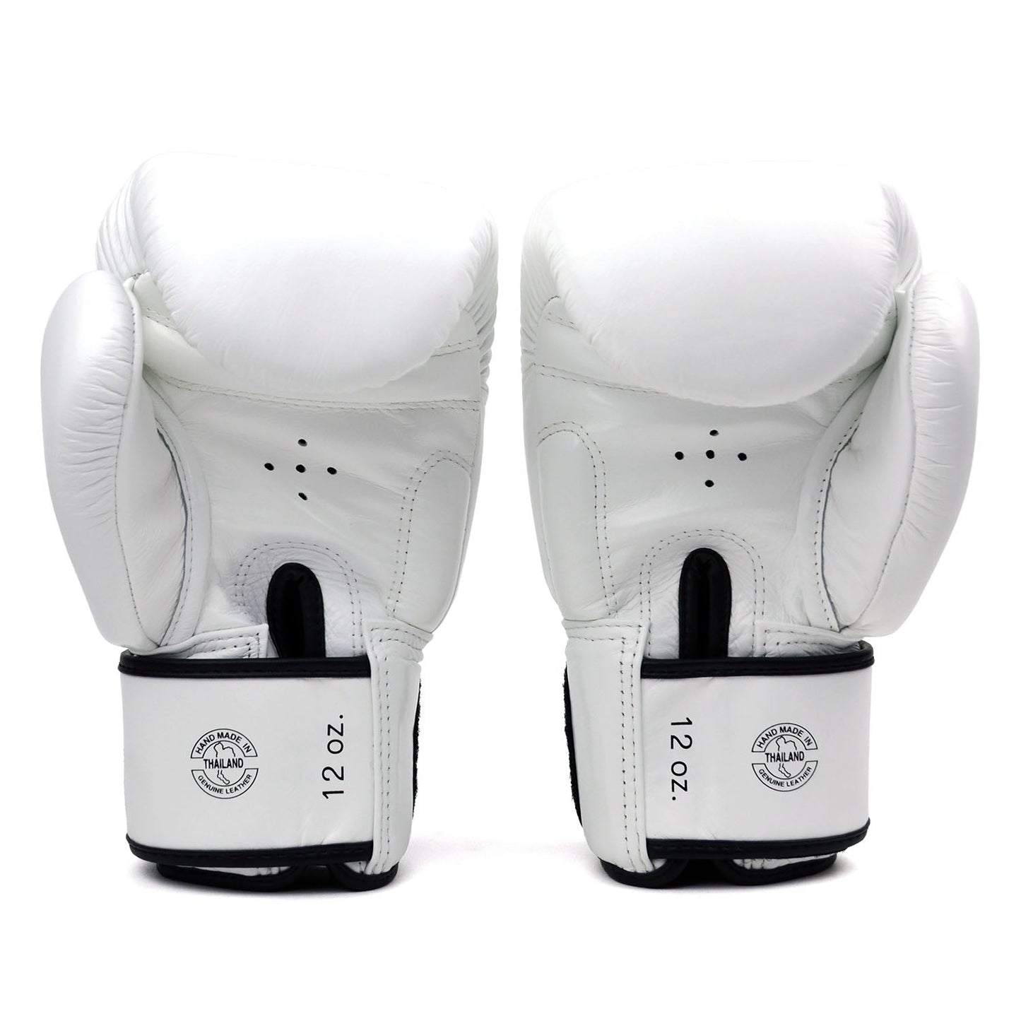 Fairtex BGV19 Deluxe Tight-Fit Boxing Gloves - White