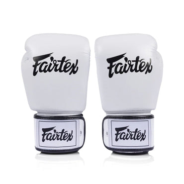 Fairtex BGV1C-PLUS Microfibre Boxing Gloves - White