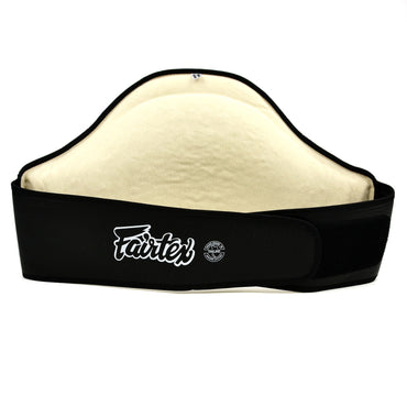 Fairtex BPV1 Standard Leather Belly Pad - Black