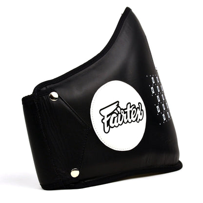 Fairtex BPV1 Standard Leather Belly Pad - Black