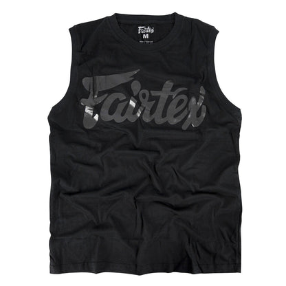 Fairtex MTT34 Tank Top - Black-Black