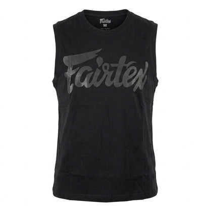Fairtex MTT34 Tank Top - Black-Black