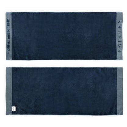 Fairtex Premium Bamboo Hand Towel Navy Blue