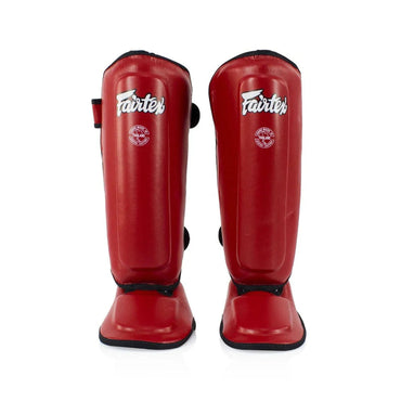 Fairtex SPK9 Kids Shin Pads - Red