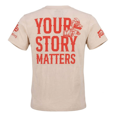 Fairtex x Fight Story T-Shirt - Cream