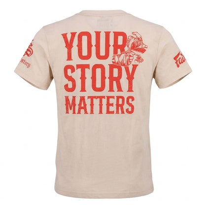 Fairtex x Fight Story T-Shirt - Cream