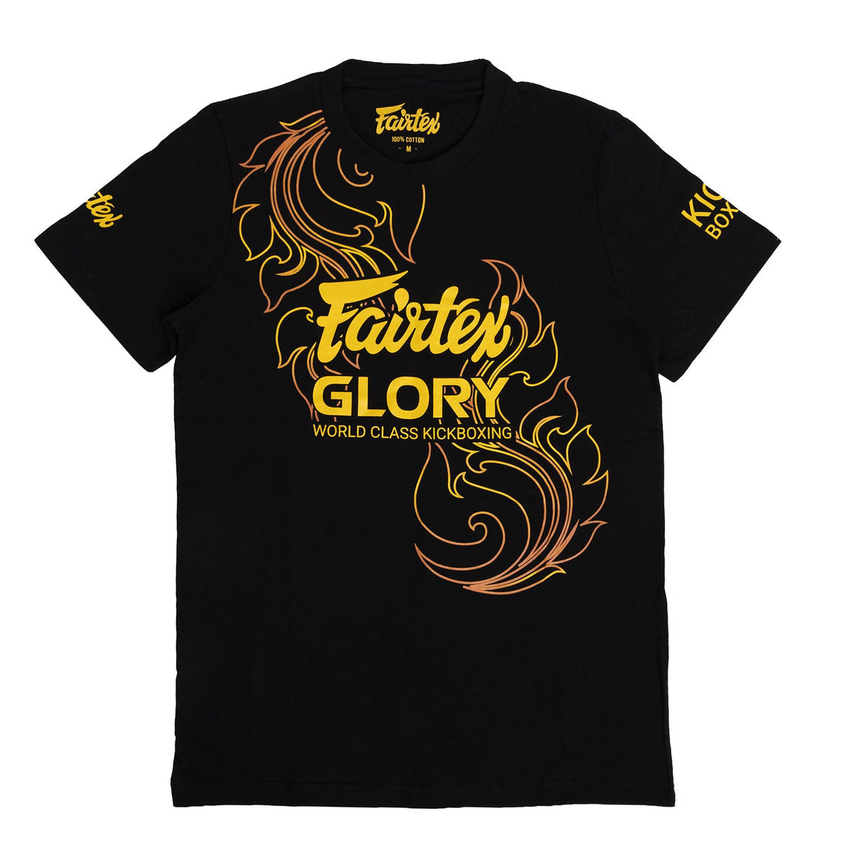 Fairtex x Glory T-shirt 03 - Black-Gold