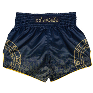 Fairtex x Rajadamnern Muay Thai Shorts - BS-RAJ01 - Navy