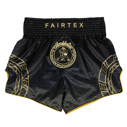 Fairtex x Rajadamnern Muay Thai Shorts - BS-RAJ02 - Black